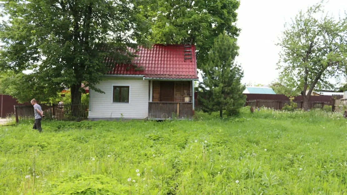 Участок в деревне Красный балтиец